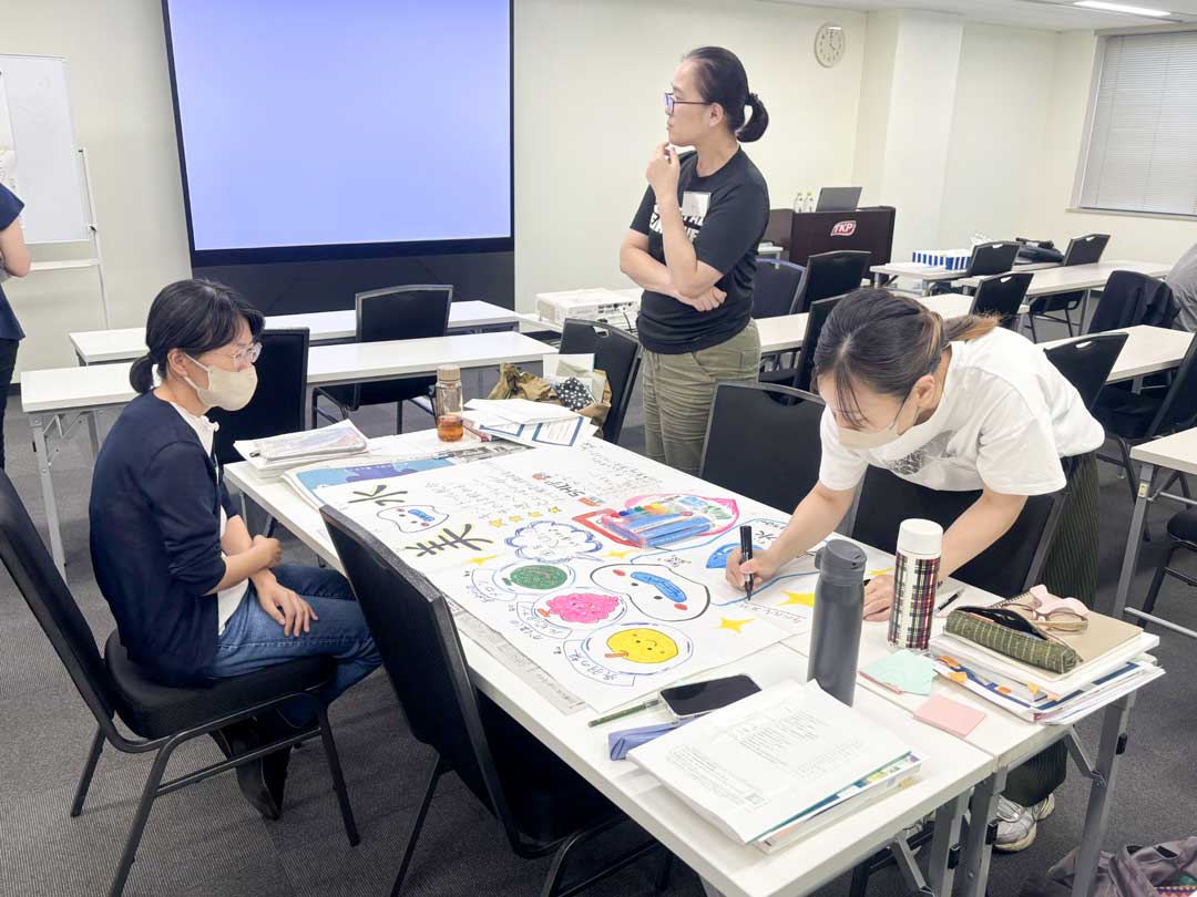 オンライン学校説明会の様子