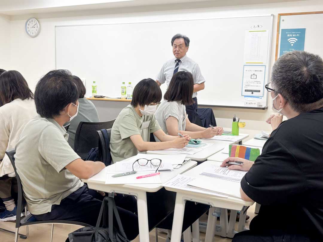 オンライン学校説明会の様子