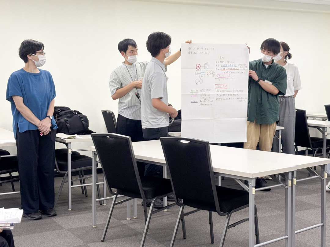 オンライン学校説明会の様子